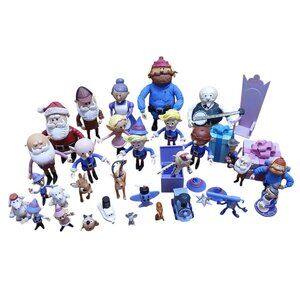 Rudolph The Red Nosed Reindeer And Island Of Misfit Toys Lot Figures Accessories
